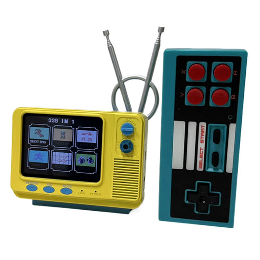 Retro Game Console Mini Portable Video Game Player 3.0 Inch Large Screen Handheld Game System Support AV Output for Kids Adults