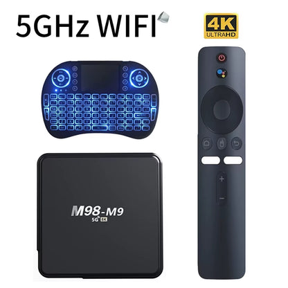 M98 M9 ATV Android TV Box Allwinner H313 Quad Core Android Box Support 4G 5G Wifi6 BT5.0 HD Set Top TV Box 4K Smart Tv