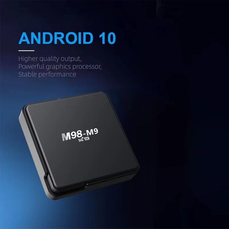 M98 M9 ATV Android TV Box Allwinner H313 Quad Core Android Box Support 4G 5G Wifi6 BT5.0 HD Set Top TV Box 4K Smart Tv