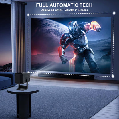 N6 Android Projector Wifi BT 250Ansi Cinema Home Keystone HDMI Proyector 1080P 4K Projector