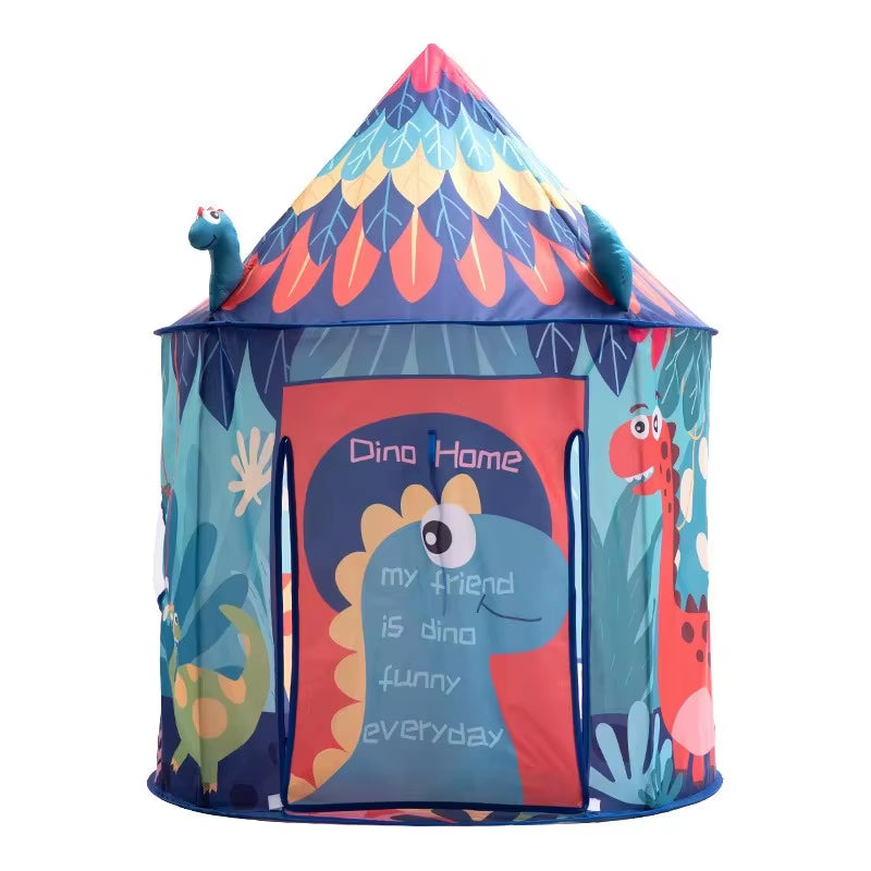 Unique Dinosaur Kids Toy Tent Pop up Play Tent Child Playhouse Indoor Tent Teepee Tent for Princess