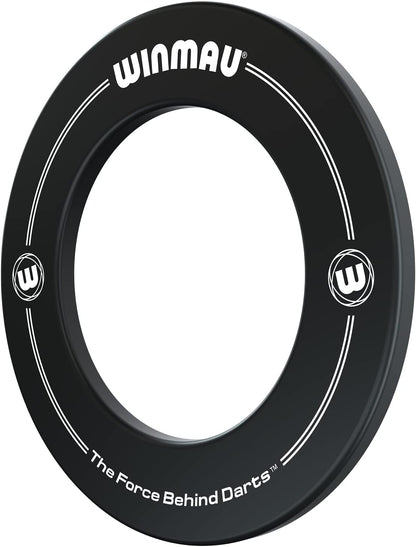 Signature Design Dart Board Surround Ring - Available in Black, White, Red and Blue - Durable Backboard Wall Protector for Dartboards - Professional Darts Accessories