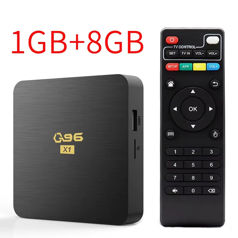 X1 Smart TV HD 4K 3D Android Tv Box Allwinner H3 Wifi 2G 64GB Multimedia Player Tv Box Android