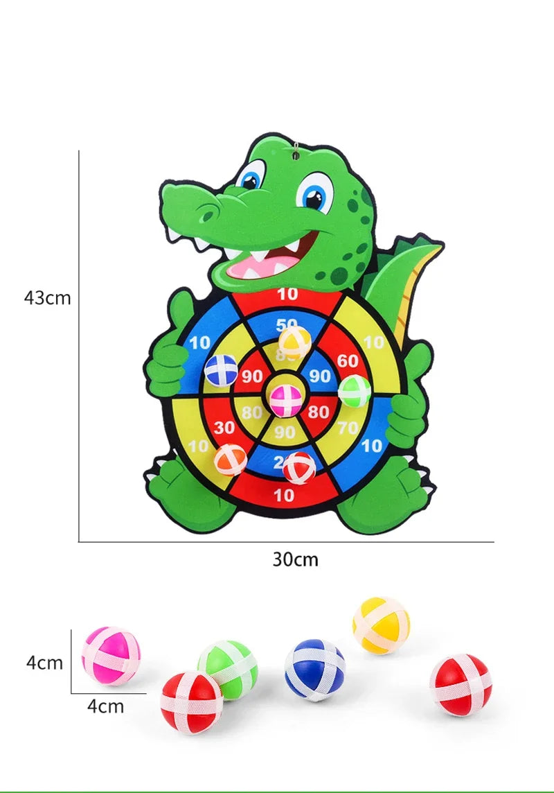 Educational Dart Board Baby Dart Indoor Sports Child Montessori Games for Children 3 to 7 Years