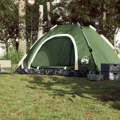 5-Person Quick Set up Green Camping Tent - Lightweight & Durable Outdoor Shelter