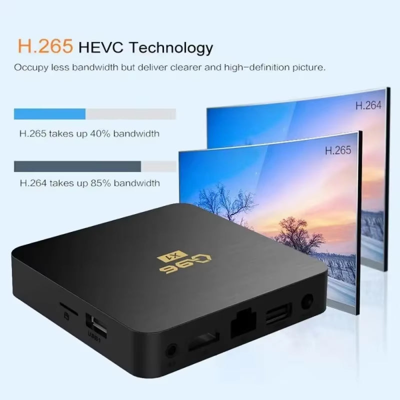 X1 Smart TV HD 4K 3D Android Tv Box Allwinner H3 Wifi 2G 64GB Multimedia Player Tv Box Android
