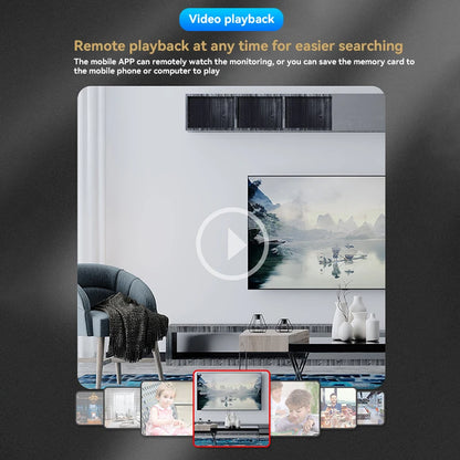 Mini Camera Wireless Wifi Remote Monitor Motion Detection Super-Long Battery Life Baby Pet Security Night Vision Camera 2025 NEW