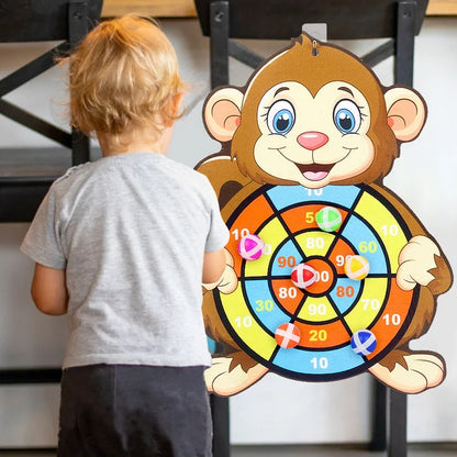 Educational Dart Board Baby Dart Indoor Sports Child Montessori Games for Children 3 to 7 Years