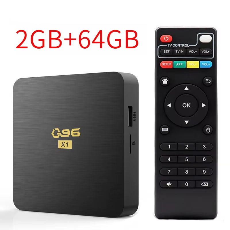 X1 Smart TV HD 4K 3D Android Tv Box Allwinner H3 Wifi 2G 64GB Multimedia Player Tv Box Android