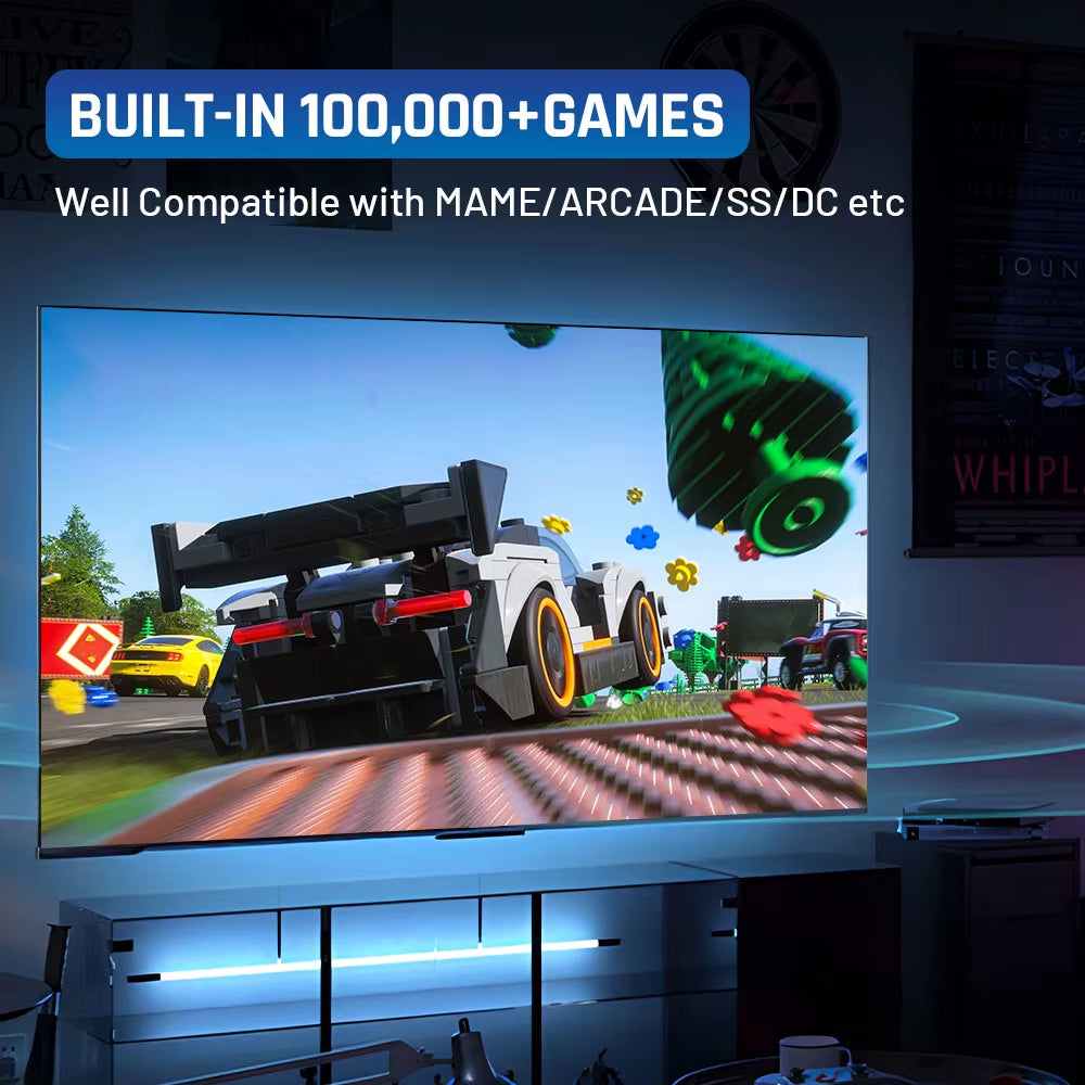 Super Console X2 Pro Retro Video Game Console with 100000+ Games for Mame/Arcade/Sega Saturn/Dc Retro Game Console 4K HD