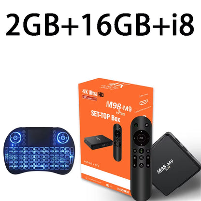 M98 M9 ATV Android TV Box Allwinner H313 Quad Core Android Box Support 4G 5G Wifi6 BT5.0 HD Set Top TV Box 4K Smart Tv