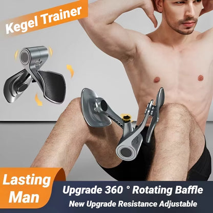 Kegel Fitness Equipment Home Exercise Pelvis Pelvic Muscle Trainer Buttock Equipments for Men Floor Exerciser - Strengthen